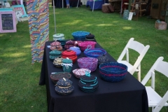 handmade fabric baskets