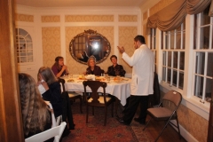 dinner crowd